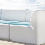 Waterscape Standard Corner Seat Rotomoulded furniture